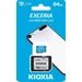 Kioxia Exceria M203 microSDXC memóriakártya adapterrel 64GB Class 10 UHS-I U1 100 MB/s