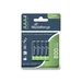 MediaRange AAA HR03 800mAh tölthető elem - 4 db