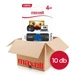 Maxell FLIX USB 2.0 pendrive 4GB - fekete-zöld (10 db)