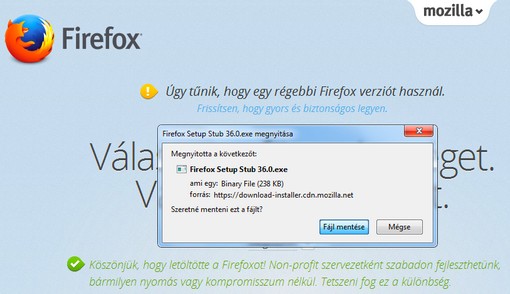 Mozilla Firefox 36