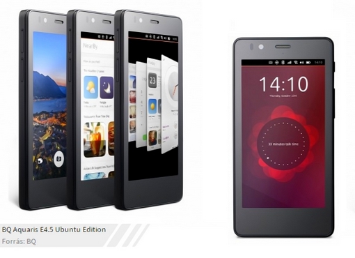 Ubuntus telefon Aquaris E4.5